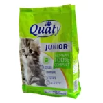 Croquettes au bœuf et goût de saumon pour chat junior 1Kg – QUATY 1