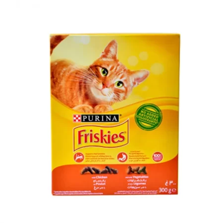 Croquettes au poulet et aux légumes pour chat adulte 300g - FRISKIES