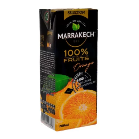 Marrakech 100% pur jus orange 20cl