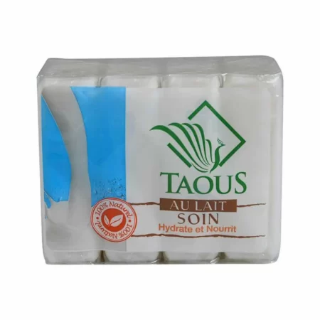 Savon soin au lait 4x125 g - TAOUS