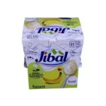 Yaourt brassé aromatisé à la banane 8 x110g – JIBAL 1