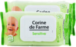 62 Lingettes Peaux Sensibles Corine de Farme (1 Achetée 1 Offerte)