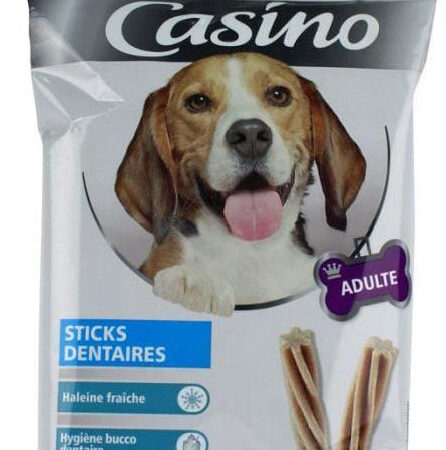 Sticks Dentaires pour Chien Casino 180g