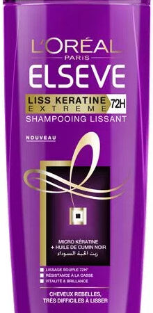 Shampooing Lissant Liss Keratine Extreme 72h Elselve 250ml