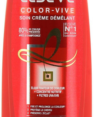 Soin Crème Démêlant Color-Vive Elseve 200ml