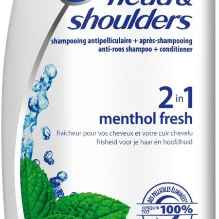Shampooing Fraîcheur Menthol  Head & Shoulders 400ml