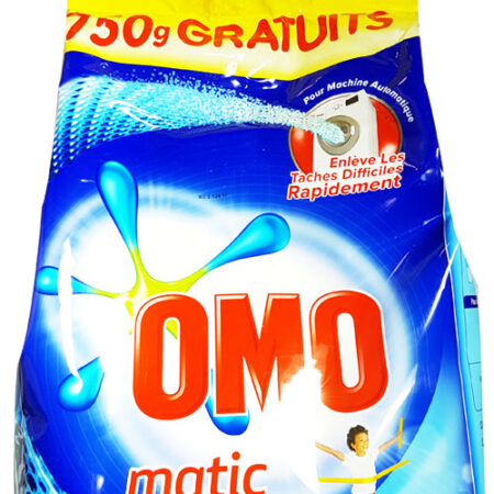 Détergent pour Machine à Lessive Omo Matic au Citron 4,5kg