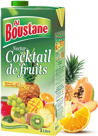 Jus Nectar Cocktail De Fruits Al Boustane  1L