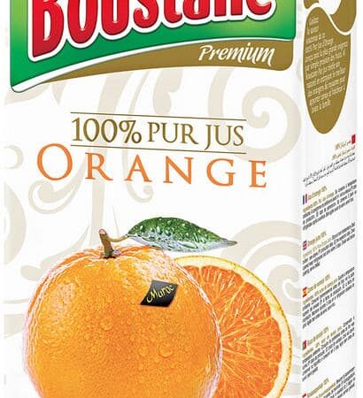 Jus 100% Pur Orange Sans Colorant Al Boustane  1L