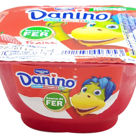 Yaourt Fraise Danino 80g