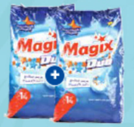 Lot de 2 Magix Lessive main 1Kg