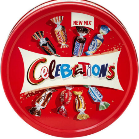 Boite Plastique Boite Confiserie Célébrations 650g