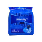 8 Serviettes Hygiéniques Maxi Thick Extra Long Always