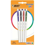 4 Stylos Bille Cristal Up Bic