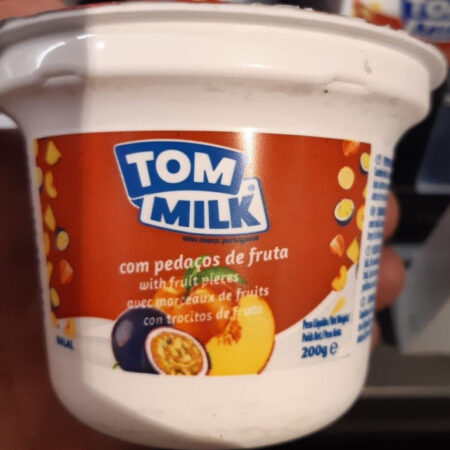 Yaourt Peche Passion Tom Milk  200 g