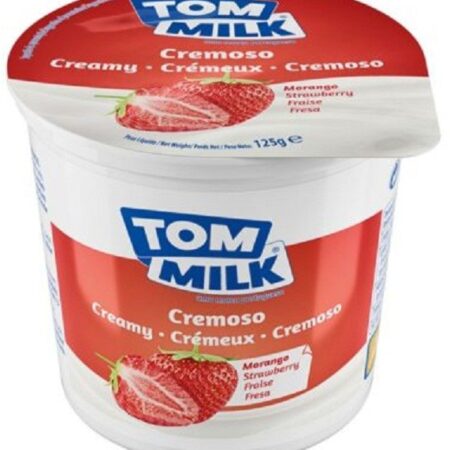 Yaourt Fraise Tom Milk 125 g