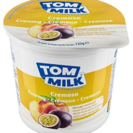 Yaourt Peche Passion Tom Milk  125 g