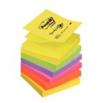 Blocs de 100 Notes Repositionnables 10 Blocs de Couleurs Différentes Post-it
