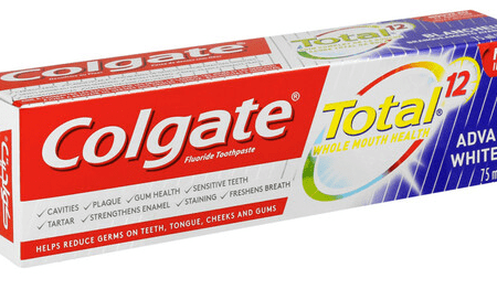 Dentifrice Total Colgate  Advanced Whitening  Colgate 75ml