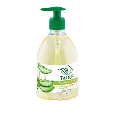 Savon Liquide à l'Aloe Vera Taous 500 ml